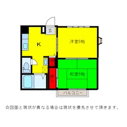 ｳｨﾝｸﾞｱｲの物件間取画像